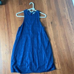 Navy mini dress